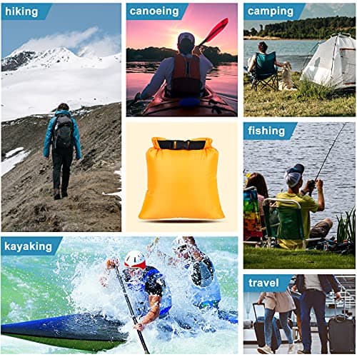 ZAVAREA Waterproof Dry Bag Set,5 Pack,1.5L-6L,Lightweight,Multicolor — view 5