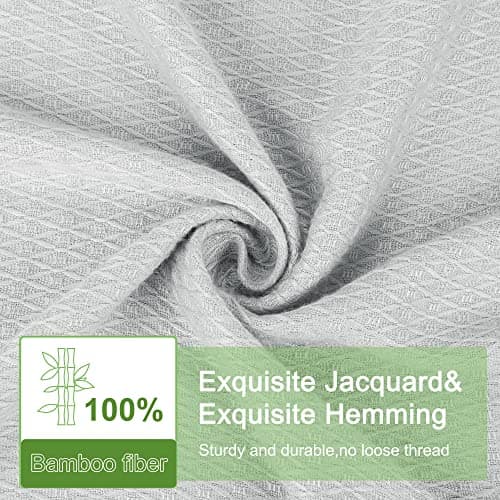 PiccoCasa Cooling Blanket Summer, Light Grey 150cm x 200cm — view 5