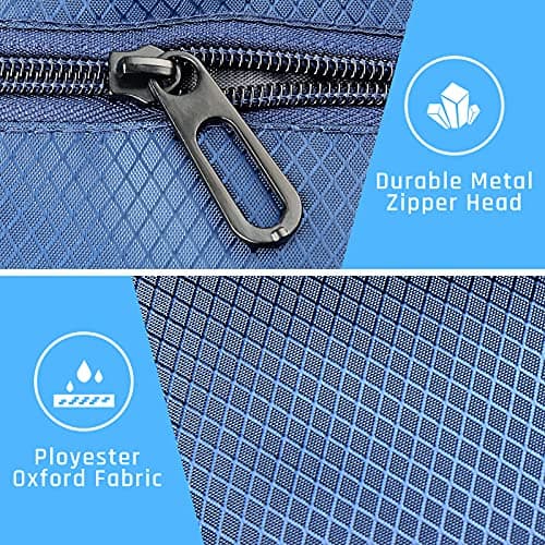 CHEPULA Drawstring Gym Bag, Large Sports Backpack String Swim Drawstring PE Bags for Women Men, Travel Beach School Bag with Waterproof (navy blue) — view 6