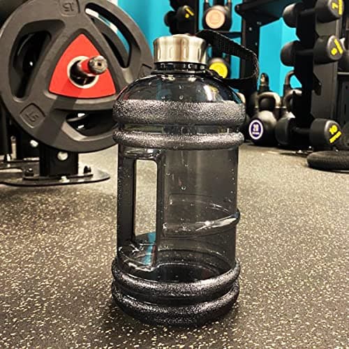 Eyesome Jumbo 2.2L Water Bottle Leakproof BPA Free Jug Kettle Daily Hydration Gym Fitness Athletic Gear Sports With Carry Strap/Handle for Camping Hiking Office Home — view 4