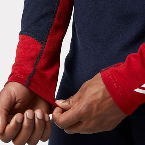 Helly Hansen Men's Lifa Merino Midweight Crew, Navy, XL — view 5