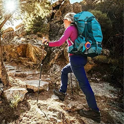 QeeHeng Camping Retractable Clothesline,Portable Clothesline,Outdoor Clothesline,Travel Clothesline,32.8ft With Windproof Clothespins,10 Clothespins — view 6