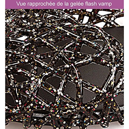 MOTIVE LIFE Vamp Net Soft Women's Slip-On Sandals,Gold,4 UK — view 6