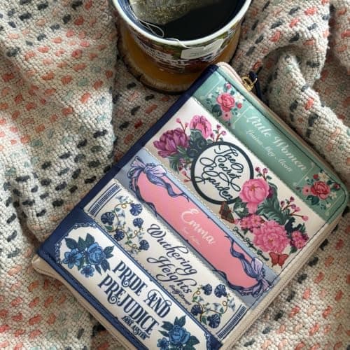 Steel Mill & Co. E-Reader Folio Case, Classics Bookstack — view 3