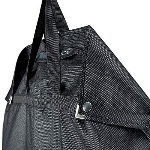 HANGERWORLD 40 Inch Black Breathable Suit Cover Carrier Protector Travel Bag with Handles — view 6