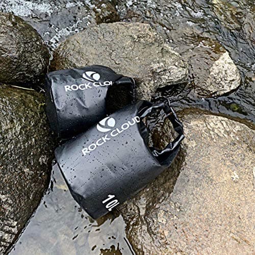 ROCK CLOUD Dry Bag Waterproof 10L Dry Sack for Kayaking Rafting Boating Beach Surfing Swimming Canoe Camping Hiking Fishing Ski — view 6