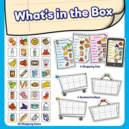 Orchard Toys Shopping List Game, Matching Family Board Game for Kids Age 3+ — view 2