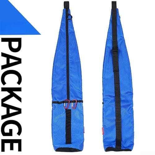 Hiking Pole Carry Case Lightweight Oxford Fabric Holder for Nordic Walking Max Length 75cm Blue(Blue2) — view 3