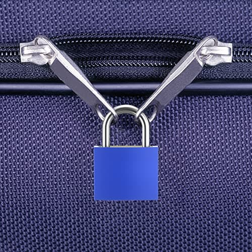 Taiyeestar 10 Pcs Suitcase Locks with Keys, Small Padlocks with Key, Luggage Lock with Key, mini Padlocks for Travel, Gym, Suitcase, Backpack, Bag, Locker (Colourful) — view 6