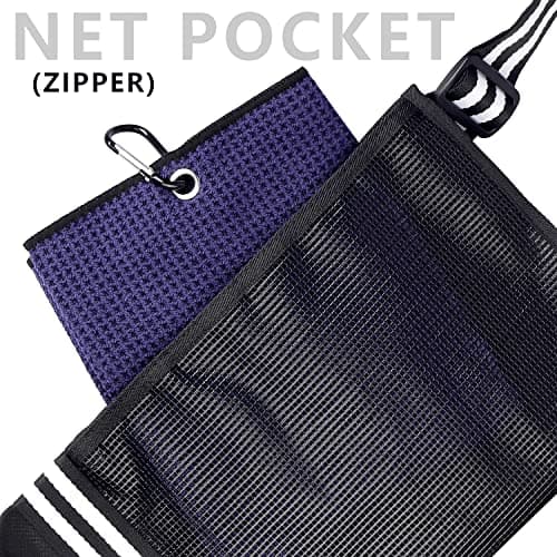 Champkey Professional Golf Sunday Bag (Carry 3-9 Clubs) - 6 Carry Pockets & Adjustable Sling Strap Golf Carry Bag Ideal for Golf Course & Travel — view 3