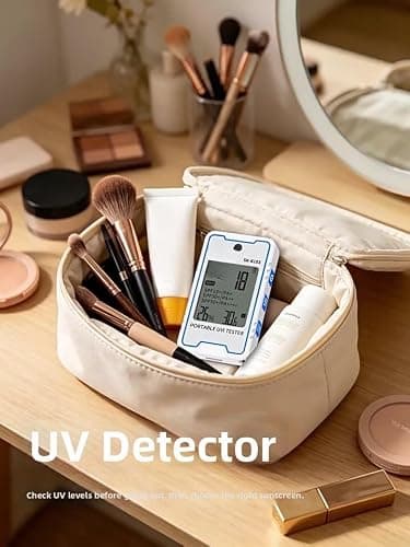 NiuLumea SPF Sunscreen Guide UV Meter 0-18 Range Travel Size — view 2