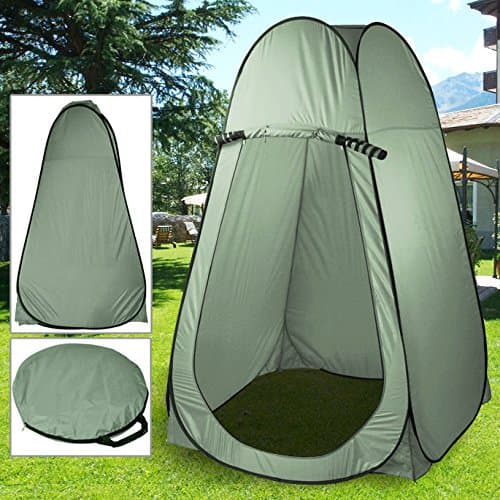 HYGRAD® Portable Instant POP Up Tent Camping Toilet Shower Changing Single Room Privacy Travel Tent With Bag (Green) — view 5