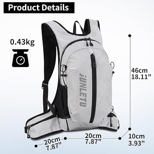 Veythos Hiking Backpack, Lightweight Rucksack, Daily Outdoor Sports 18L — view 2