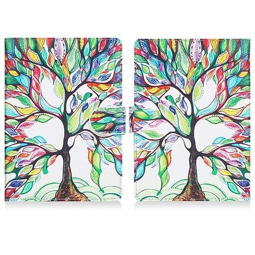 HoYiXi Universal Case for 6-6.8 Inch Pocketbook/Tolino/Sony E-Book Reader 6.8 Inch Kindle Paperwhite/6 Inch Kindle 2022 & 2019/Kobo Clara HD/Kobo Clara 2E Case Cover with Stand, Tree — view 6