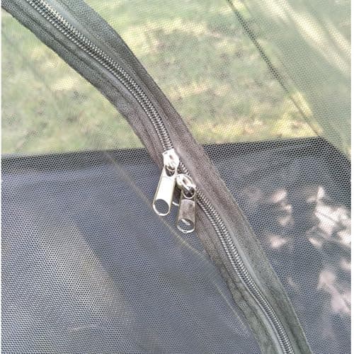 Vilemoon Mosquito Net with Bottom for Camping Bed Compact and Ultra-Light for Travel Outdoor Lightweight Mesh for 1-2 Person (Green) — view 4