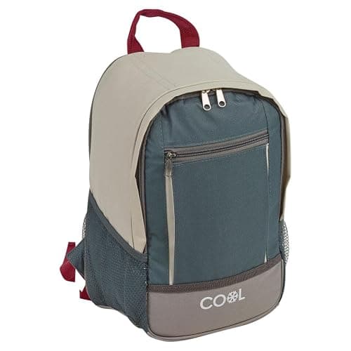 URBNLIVING 10L Insulated Cooler Backpack, Ice Bag with Shoulder Straps & Pockets for Camping, Hiking, Picnic, Beach - Keeps Food & Drinks Cold, Durable & Portable for Outdoor Adventures — view 4