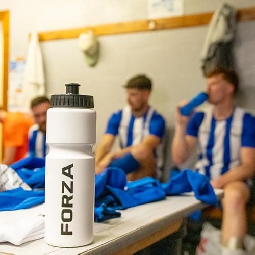FORZA 750ml Sports Water Bottle | BPA-Free Water Bottles with Durable, Easy-Squeeze Design – Multiple Colours Available (Pack of 1, White) — view 4