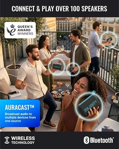 MAJORITY Move WR Portable Bluetooth Speaker 6.0, Auracast & TWS — view 2