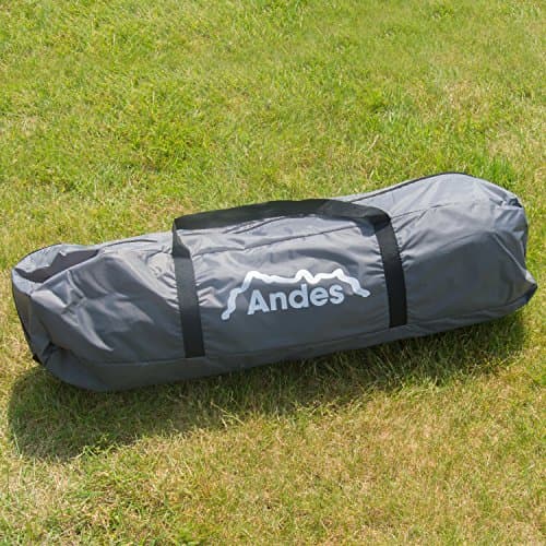 Andes 4 Person Man Berth Double Skin Camping/Festival Dome Tent — view 6
