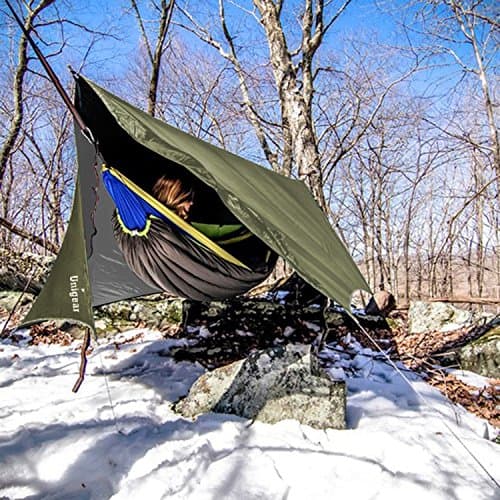 Unigear Camping Tarp Waterproof Rain Fly, Lightweight Tent Shelter Canopy — view 4