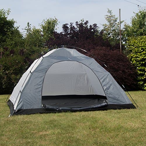 Andes Green 4 Person Man Berth Double Skin Camping/Festival Dome Tent — view 4