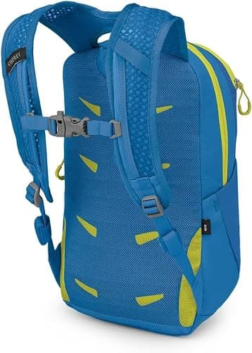 Osprey Daylite Kid's Junior Everyday Pack, 9L, Alpine Blue/Blue Flame — view 6