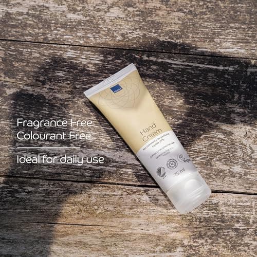 Abena Hand Cream | 75ml | Hand Moisturiser for Sensitive and Dry Hands | Fragrance Free Hand Lotion | Hand and Nail Cream Containing 21% Lipids and Glycerin | Hand Cream for Very Dry Hands — view 2