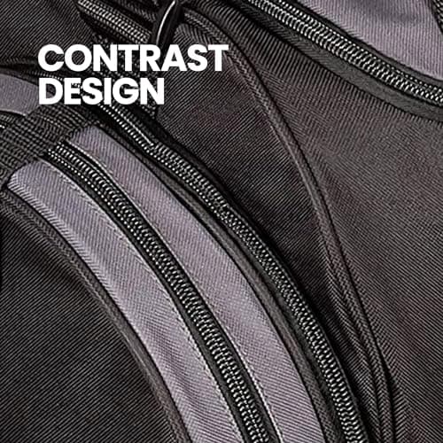 Mens & Womens Sports & Gym Travel Holdall Bag in Black — view 5