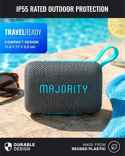 MAJORITY Move WR Portable Bluetooth Speaker 6.0, Auracast & TWS — view 3
