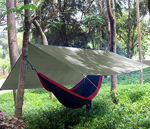 Unigear Camping Tarp Waterproof Rain Fly, Lightweight Tent Shelter Canopy — view 6