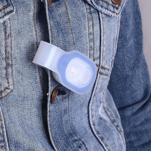 Clip on Light for Night Shift, LED Magnetic Safety Torch for Runners, Hands Free Rechargeable Work Light for Nurses, Outdoor, Walking, Cycling (Pink) — view 6