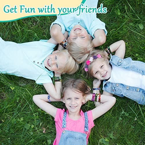 Tacopet Friendship Bracelet Making Kit, 20 Threads Kids Craft — view 6