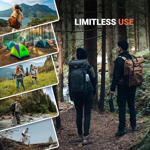 Bachgold Camping Water Replacement Filter for 500 ml bottle - Portable Water Filter Hiking & Backpacking - Water Purification Bottle Clean Water in Seconds for Outdoor & Survival Adventures — view 5
