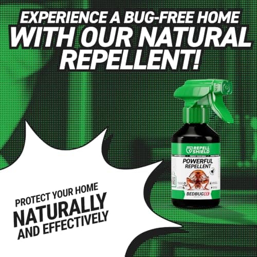 Bed Bug Spray by RepellShield - 250ml - Natural Bed Bug Repellent with Tea Tree Oil - Pet & Family Friendly - Protect Bedrooms, Mattresses, Sofas and Cupboards - Indoor Pest Control - Made in Germany — view 5