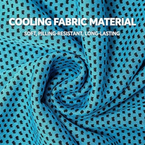 Cooling Towels,Cool Towel, 30x100 Cm Breathable Instant Quick Drying Ice Cool Microfibre Towel, Cool Towels For Extreme Heat For Men Women Kids Gym Workout Running Yoga,1PCS — view 6