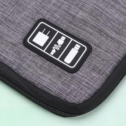 Portable Storage Bag Earphone Data Cable Organizer for Travel — view 5