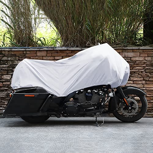 X AUTOHAUX XL Motorcycle Cover Half Cover for Full Dress Touring Cruiser — view 2