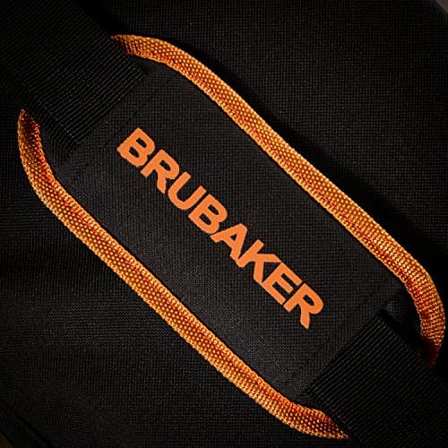 BRUCAKER Davos Combo Set, Ski Bag and Boot Bag for 1 Pair of Skis and Poles and Shoes, Schwarz - Orange, 170 cm — view 4