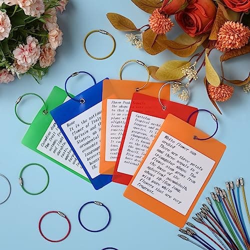 luvtree 5.9in/15cm Stainless Steel Keychain Cable,Wire Diameter 2mm Metal Key Ring Loop Suitable for Sports/Travel/Luggage Tag Holder/ID Tags,Hot Pink — view 3