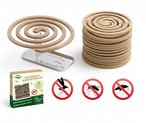 40Pc Mosquito Coils, Spirals Repellent Smoke For Indoor & Outdoor Patio - Perfect For BackYards Camping (Contains 40 Coils & 8 Metal Stands) - 4 Boxes — view 2