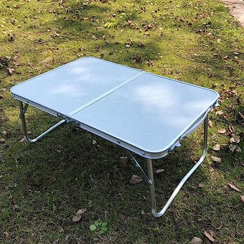 Gainwin Camping Table, Folding Aluminium Table, Small Lightweight Foldable Table for Outdoor, Indoor, Picnic, Cooking, Beach, Fishing, Garden, BBQ — view 4