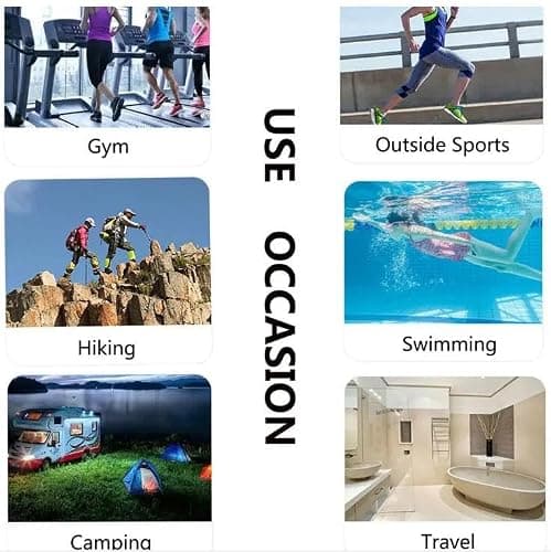 Microfibre Towel, Quick Dry Travel Towel for Gym, Beach and Swimming — view 6