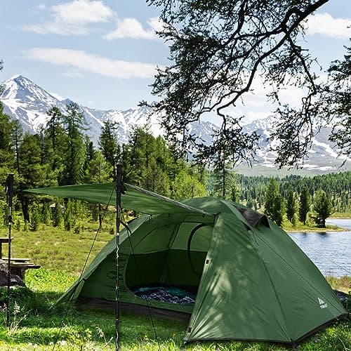 Forceatt 2-Person Camping Tent: Professional Waterproof, Windproof & Pest-Proof. Lightweight for Backpacking, Glamping, Hiking, Outdoor & Mountaineering — view 6