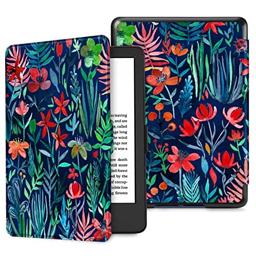 FINTIE Slimshell Case for 6" Kindle 2024/2022 11th Generation, Jungle Night