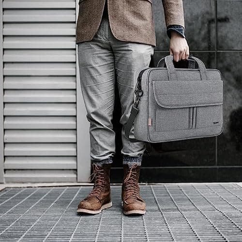 Taygeer Laptop Bag 15.6 Inch, Business Messenger Bags for Men, Laptop Bag — view 3