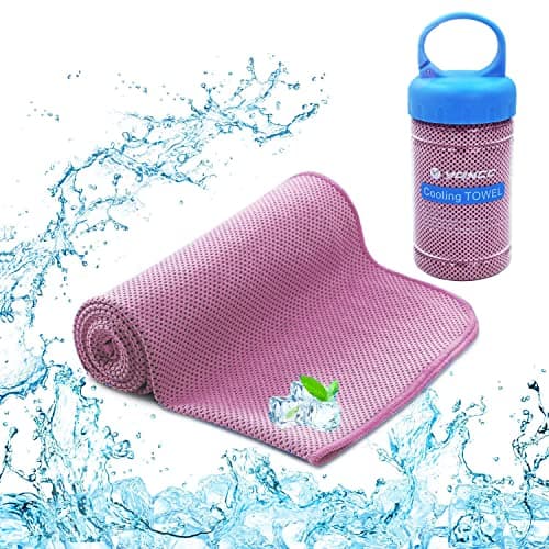 YQXCC Cooling Towels, 120x30 cm, Ice Cool Microfibre Towel for Neck