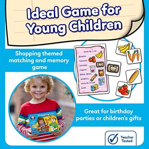 Orchard Toys Shopping List Game, Matching Family Board Game for Kids Age 3+ — view 3