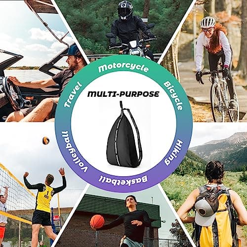 ROCKBROS Motorcycle Helmet Bag, 6-7L, 63-105cm — view 6