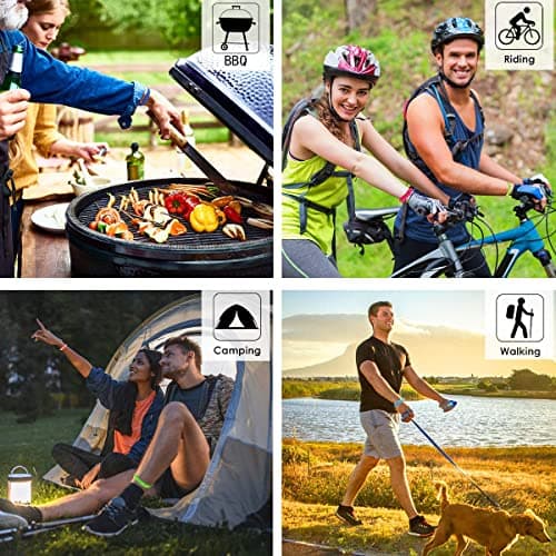Mosquito Repellent Bracelet 12 Pack, PandyCare Insect, Midge & Mosquito Bands Wristbands for Adults, Kids & Baby - 2 Coils in 1, Waterproof, 100% Natural Plant Essential Oil, Deet Free with 300 Hours — view 4