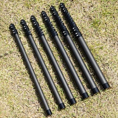 Carbon Fiber Tarp Pole 2.85m Adjustable Camping Awning Rod — view 3